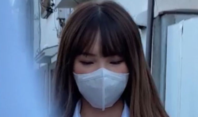 超立体マスクを着けた制服の松本いちか【マスクフェチAVアイキャッチ画像】