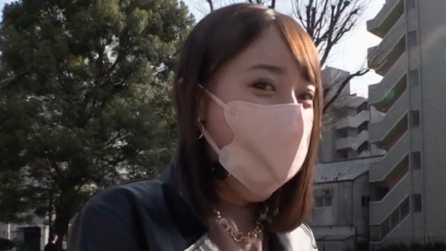 しおかわ雲丹のマスク＆ボールギャグ野外羞恥プレイ調教のAV【アイキャッチ画像】